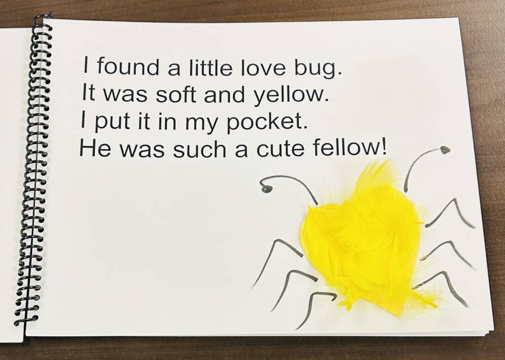 Yellow love bug page