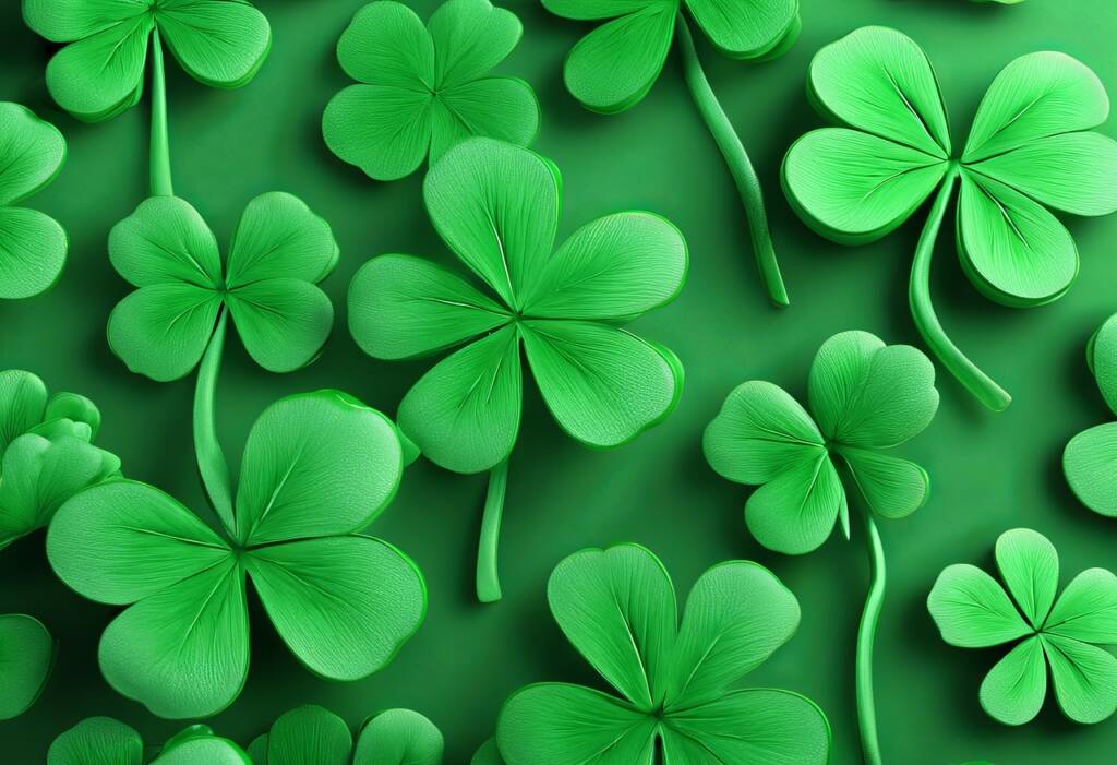 A collection of shamrocks